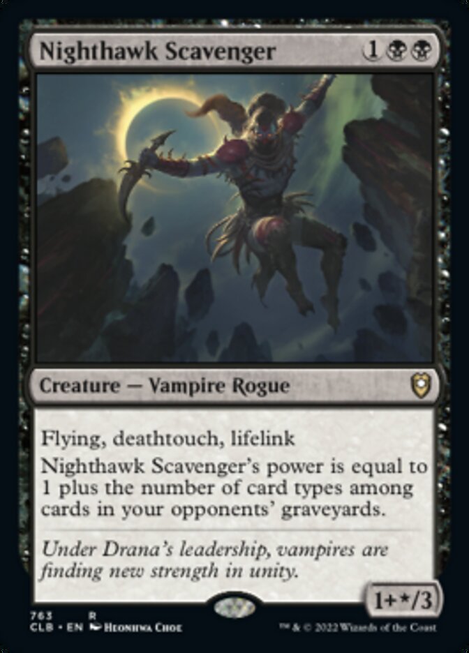 Nighthawk Scavenger [Commander Legends: Battle for Baldur's Gate] | Webway Games
