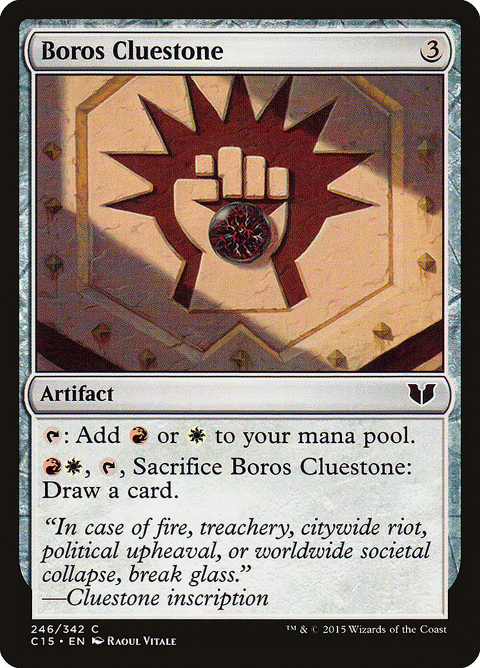 Boros Cluestone [Commander 2015] | Webway Games
