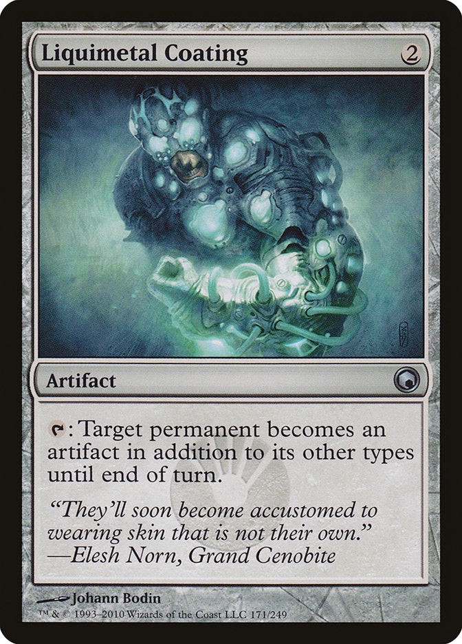Liquimetal Coating [Scars of Mirrodin] | Webway Games