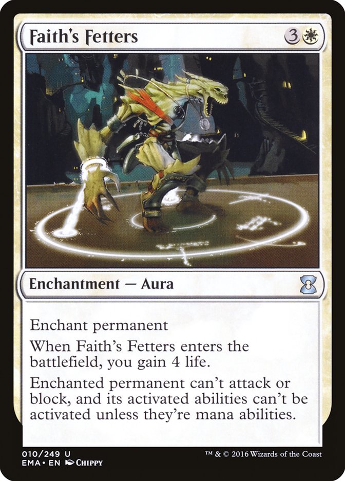 Faith's Fetters [Eternal Masters] | Webway Games
