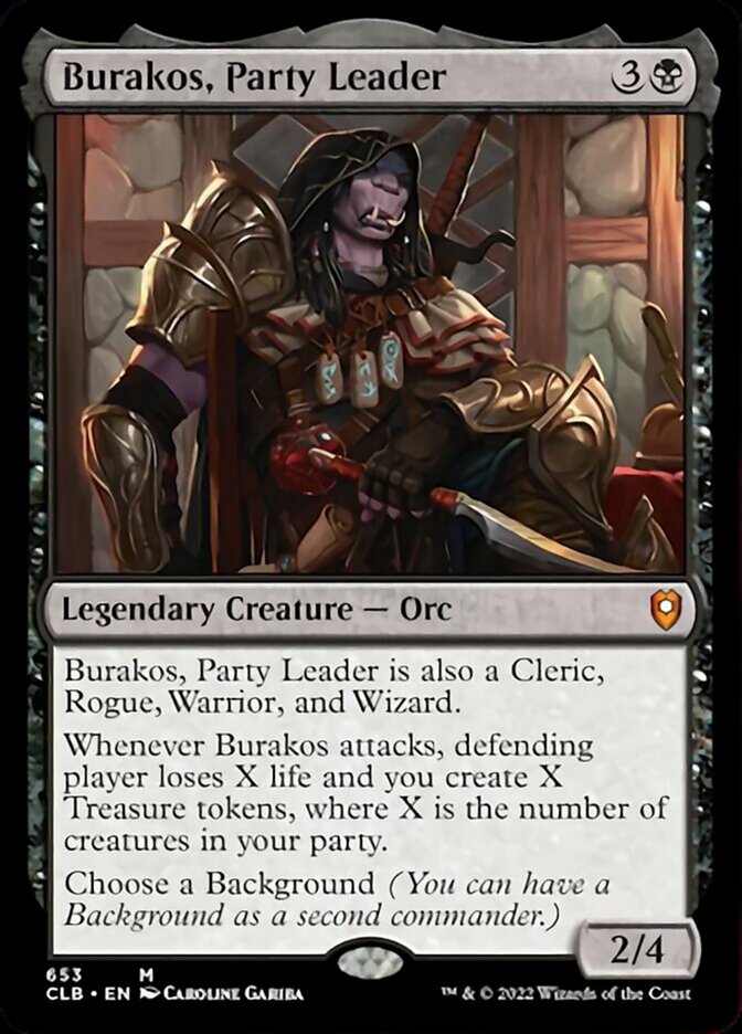 Burakos, Party Leader [Commander Legends: Battle for Baldur's Gate] | Webway Games