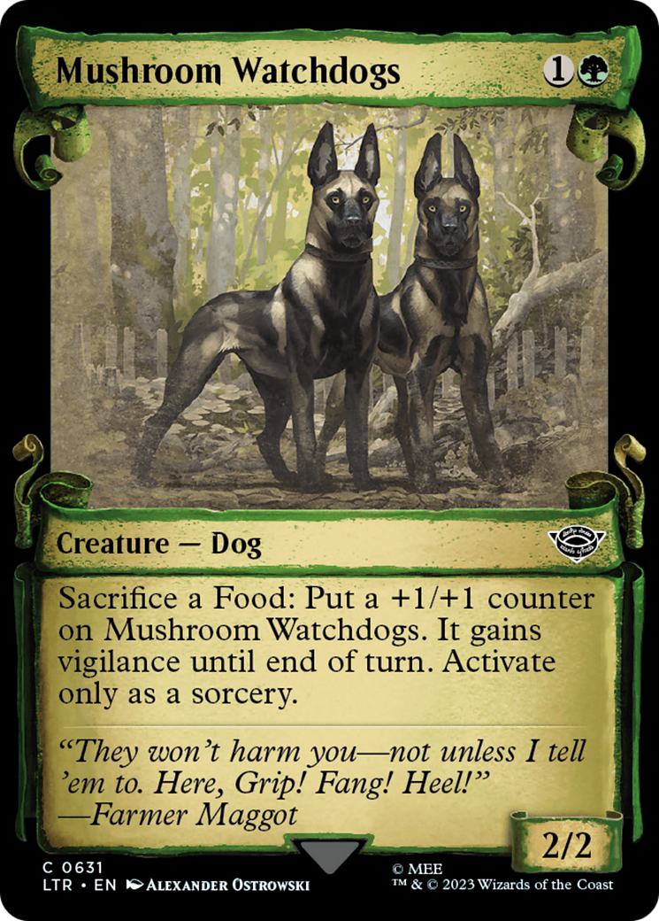 Mushroom Watchdogs [The Lord of the Rings: Tales of Middle-Earth Showcase Scrolls] | Webway Games
