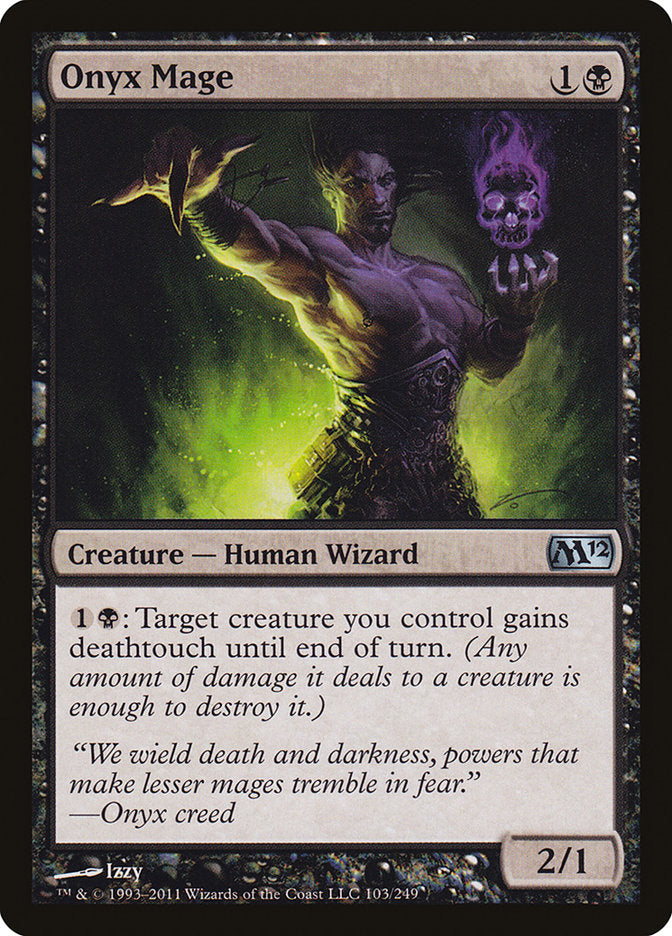Onyx Mage [Magic 2012] | Webway Games