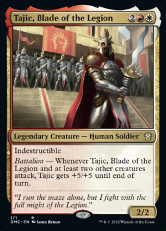 Tajic, Blade of the Legion [Dominaria United Commander] | Webway Games