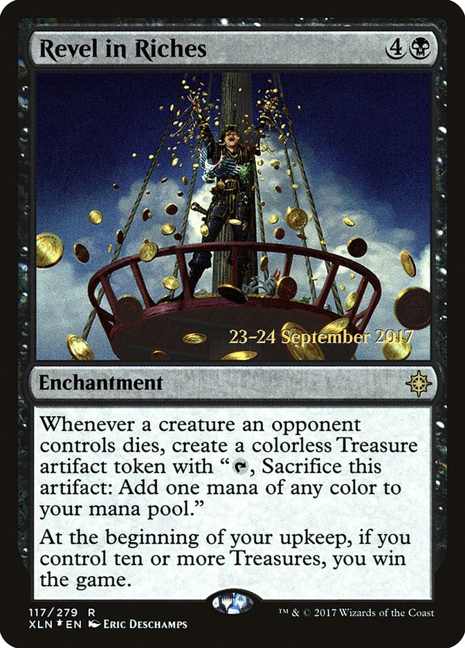Revel in Riches  (Prerelease) [Ixalan Prerelease Promos] | Webway Games