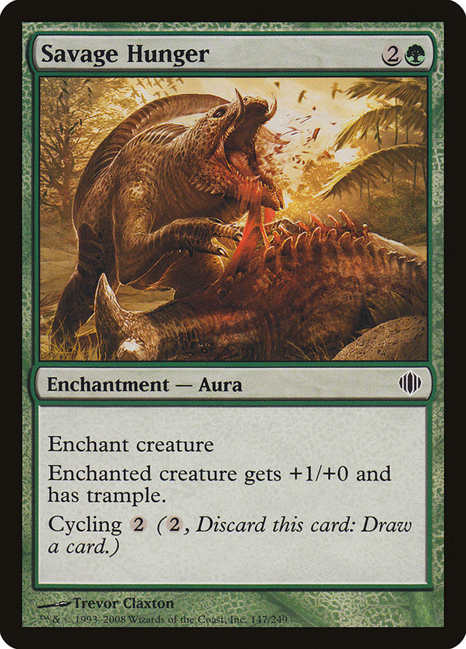 Savage Hunger [Shards of Alara] | Webway Games