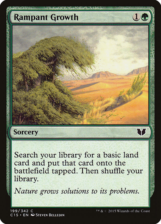 Rampant Growth [Commander 2015] | Webway Games