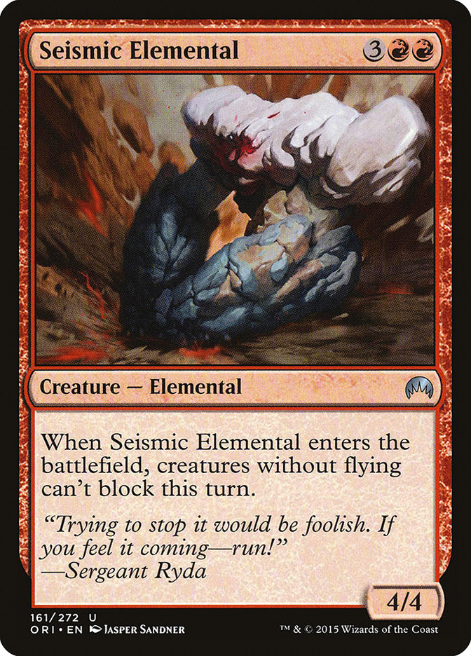 Seismic Elemental [Magic Origins] | Webway Games
