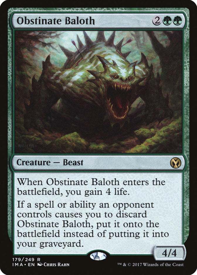 Obstinate Baloth [Iconic Masters] | Webway Games