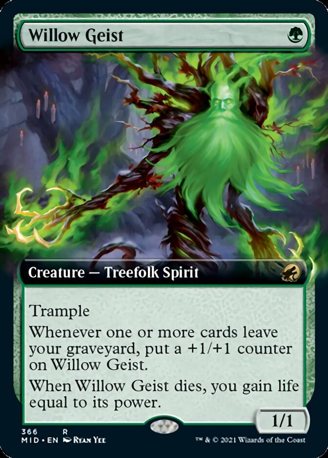 Willow Geist (Extended) [Innistrad: Midnight Hunt] | Webway Games