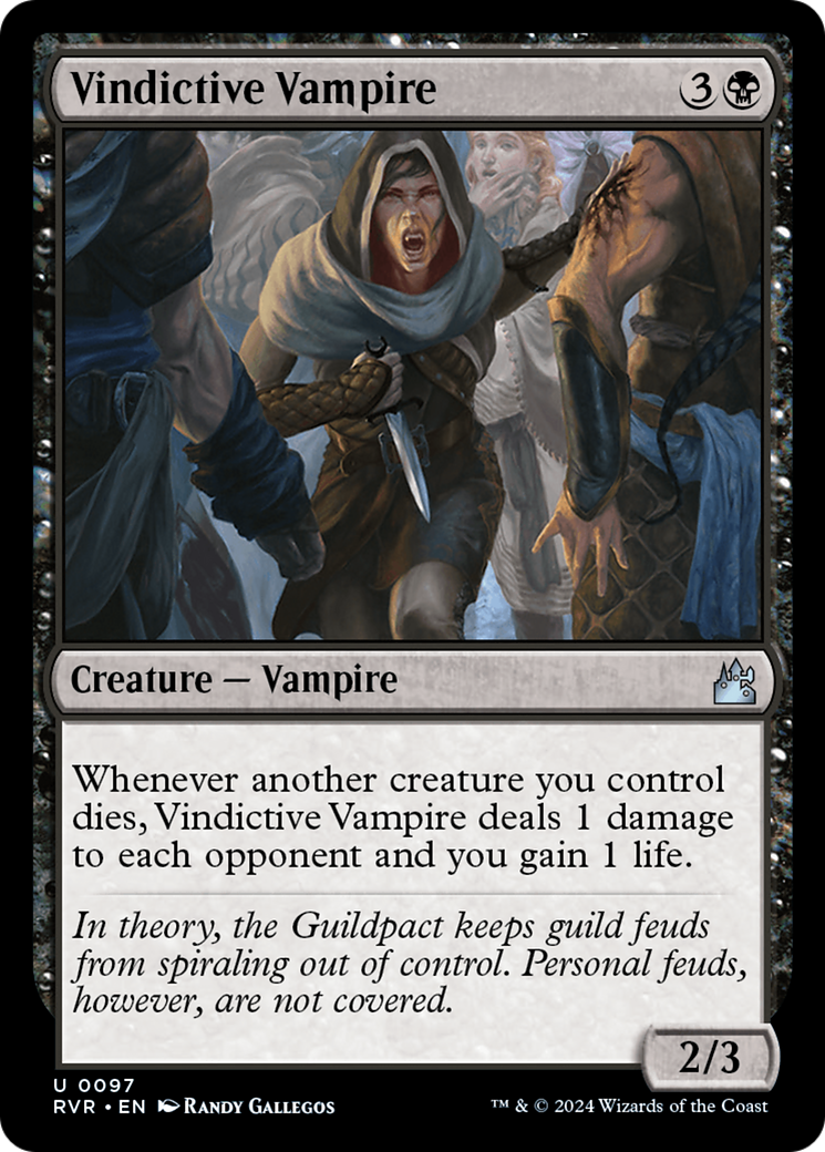 Vindictive Vampire [Ravnica Remastered] | Webway Games