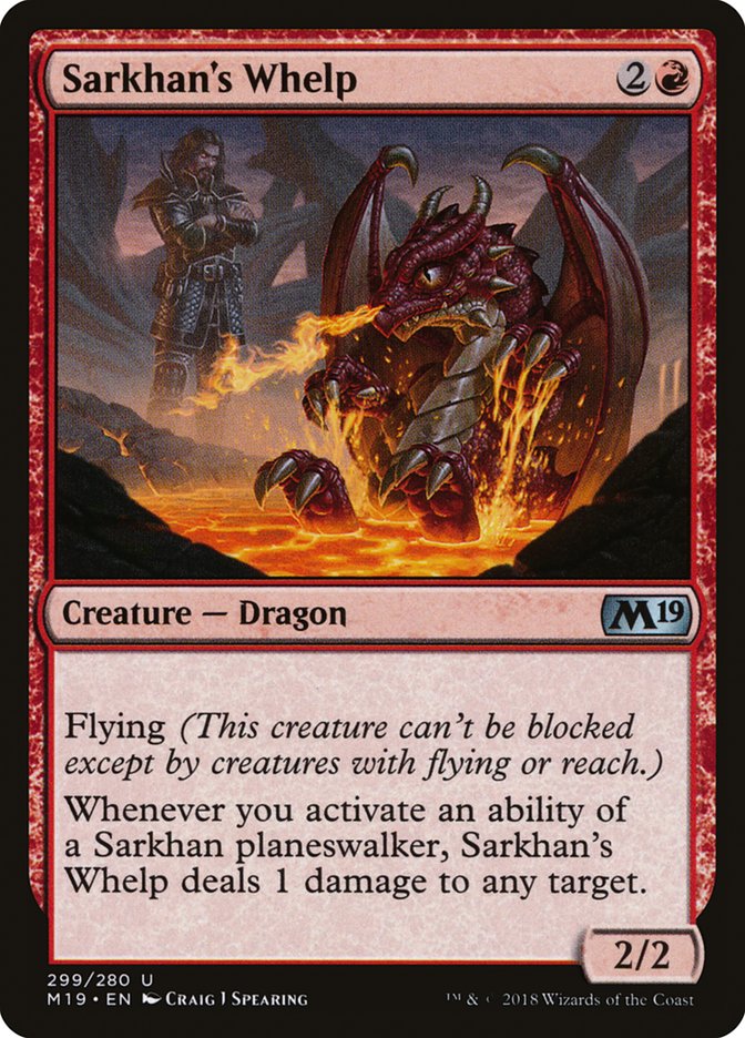 Sarkhan's Whelp [Core Set 2019] | Webway Games