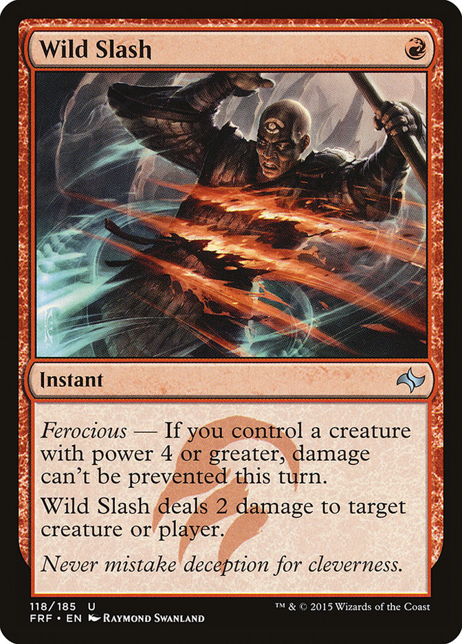 Wild Slash [Fate Reforged] | Webway Games