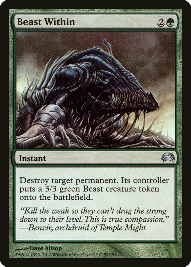 Beast Within [Planechase 2012] | Webway Games