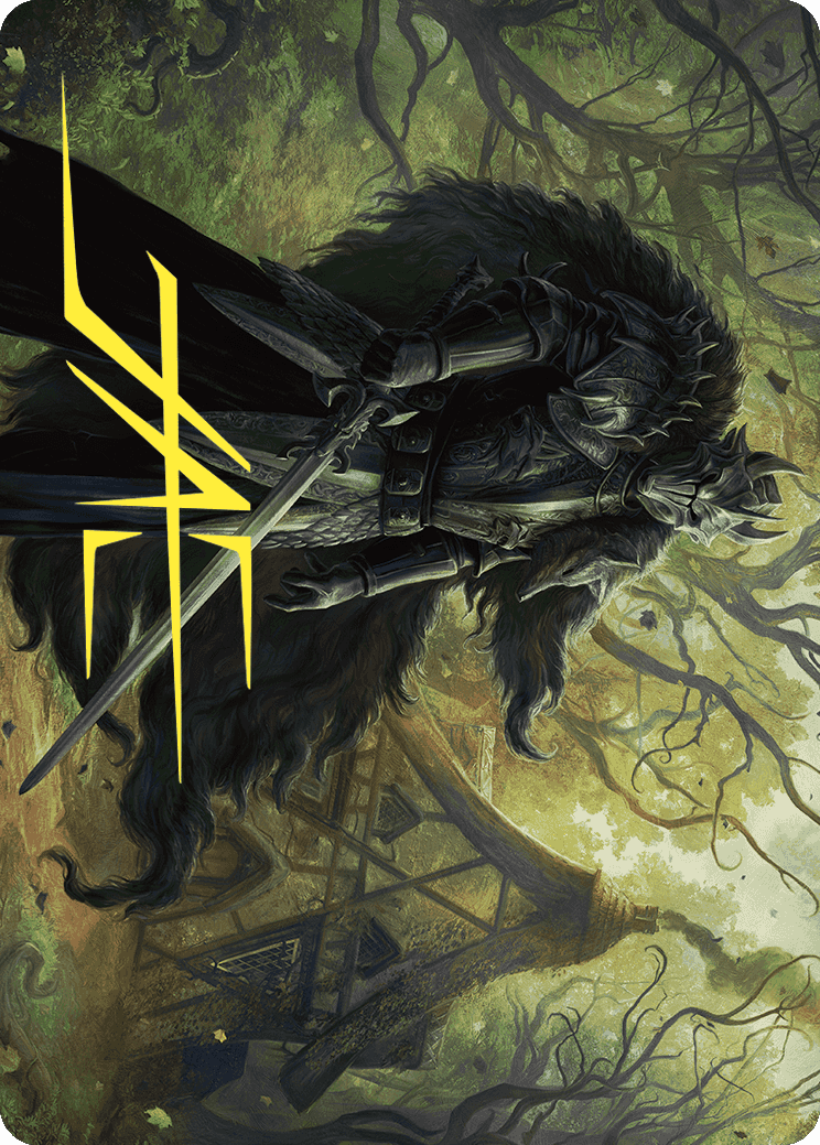 Agatha's Champion Art Card (Gold-Stamped Signature) [Wilds of Eldraine Art Series] | Webway Games