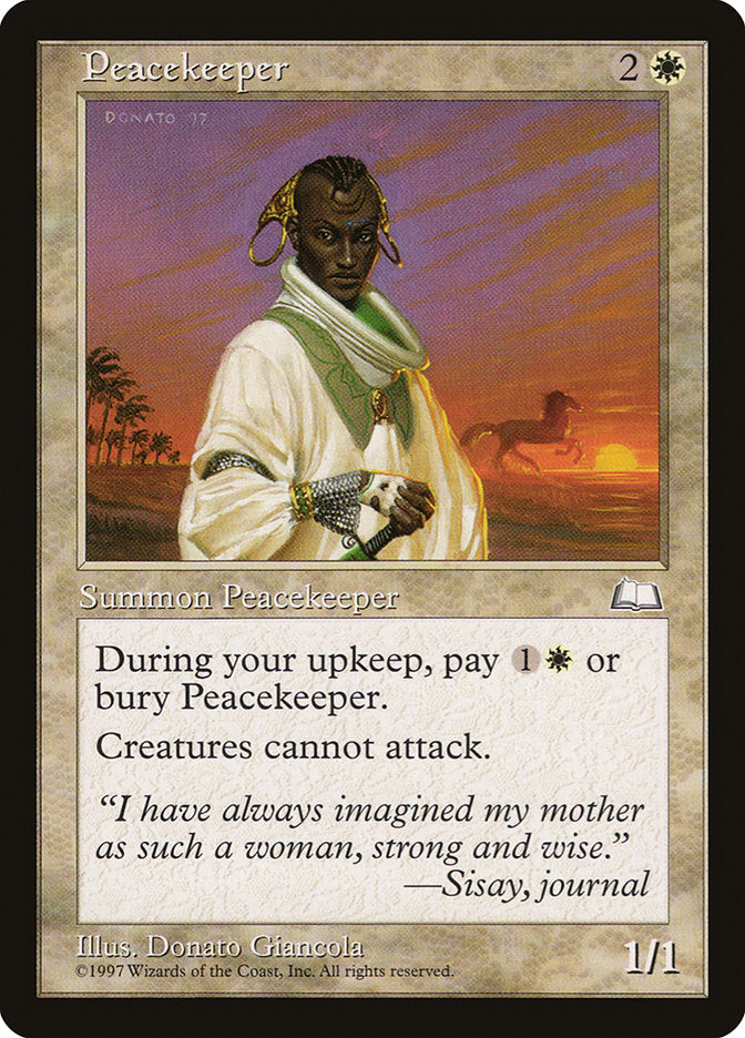 Peacekeeper [Weatherlight] | Webway Games