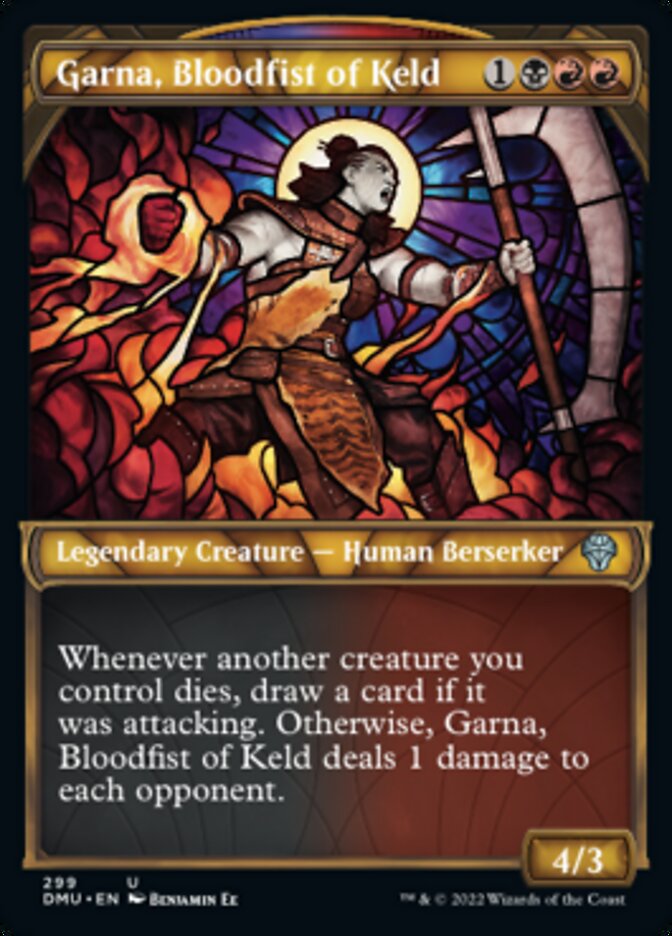 Garna, Bloodfist of Keld (Showcase) [Dominaria United] | Webway Games