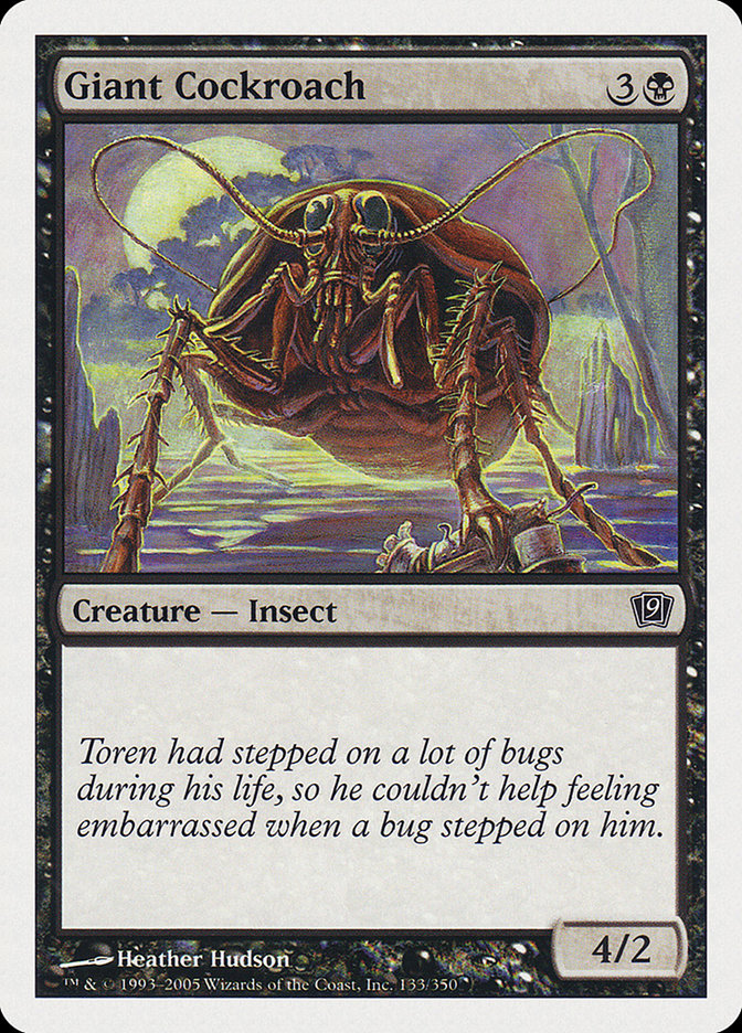 Giant Cockroach [Ninth Edition] | Webway Games