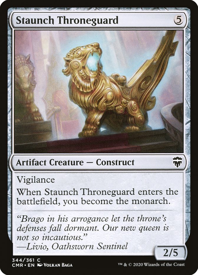 Staunch Throneguard [Commander Legends] | Webway Games