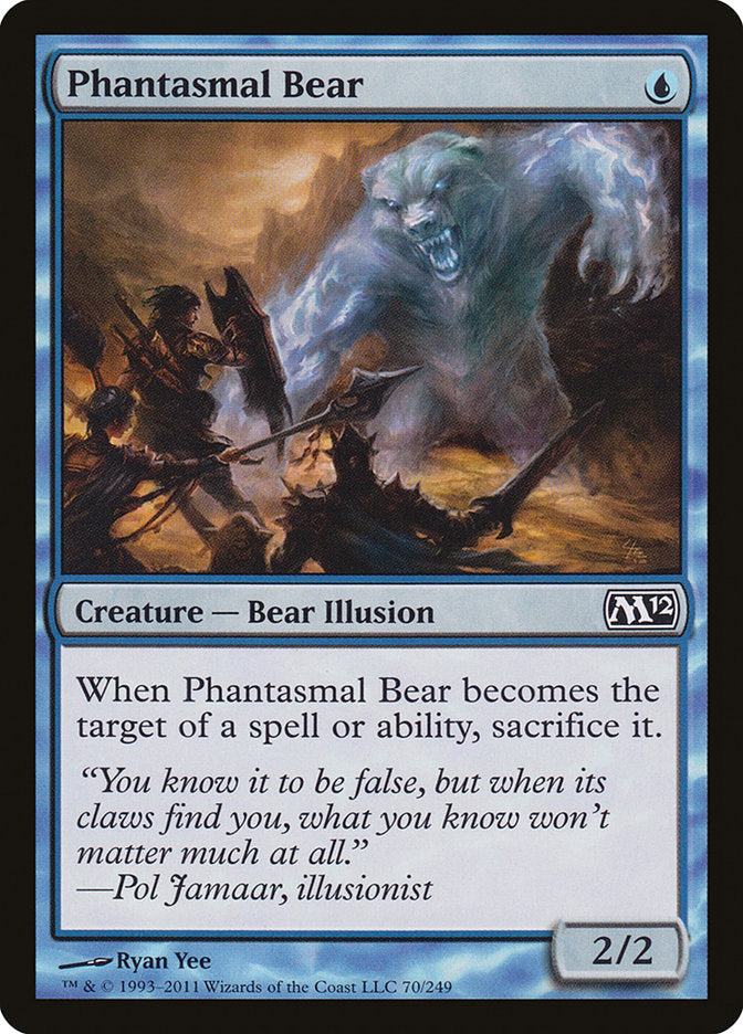 Phantasmal Bear [Magic 2012] | Webway Games