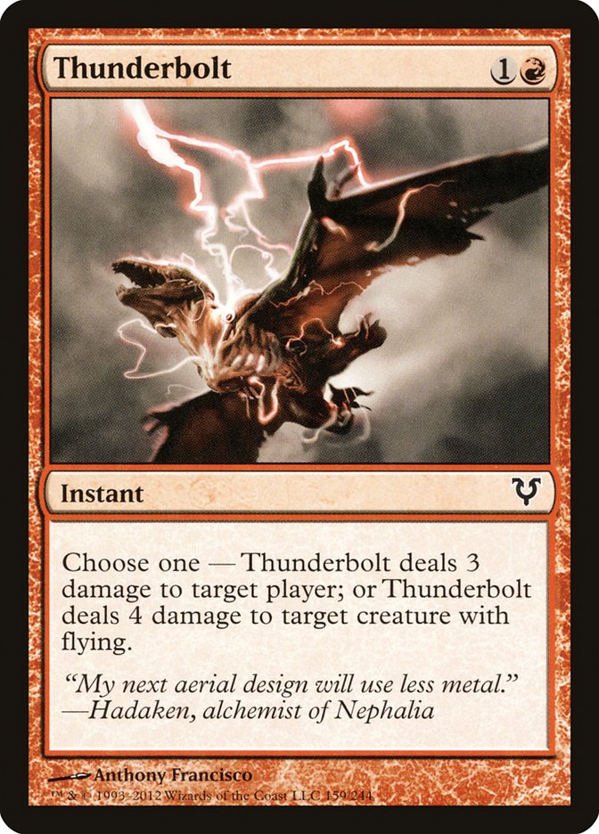 Thunderbolt [Avacyn Restored] | Webway Games