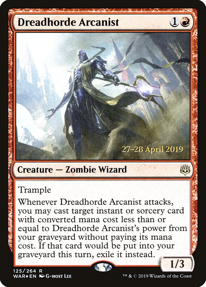 Dreadhorde Arcanist  [War of the Spark Prerelease Promos] | Webway Games