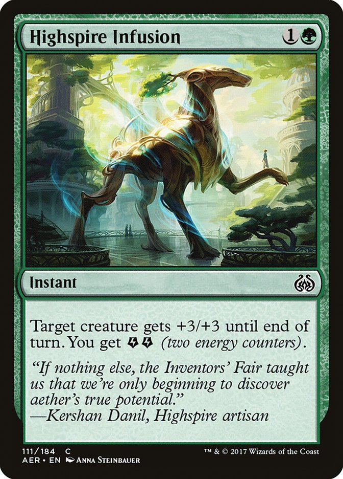 Highspire Infusion [Aether Revolt] | Webway Games