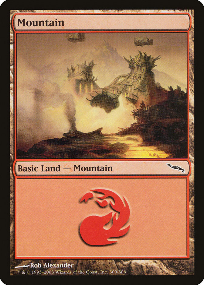 Mountain (#300) [Mirrodin] | Webway Games
