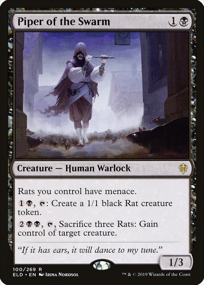 Piper of the Swarm (100/269) [Throne of Eldraine] | Webway Games