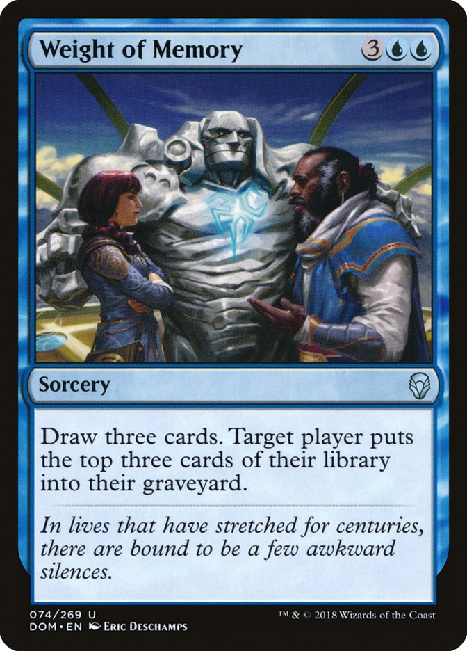 Weight of Memory [Dominaria] | Webway Games
