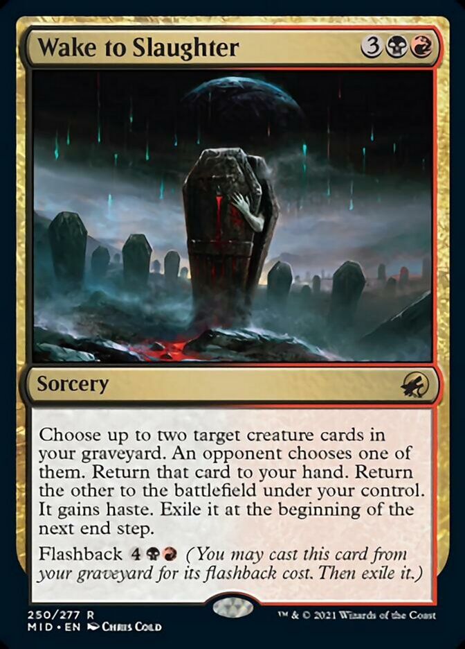 Wake to Slaughter [Innistrad: Midnight Hunt] | Webway Games