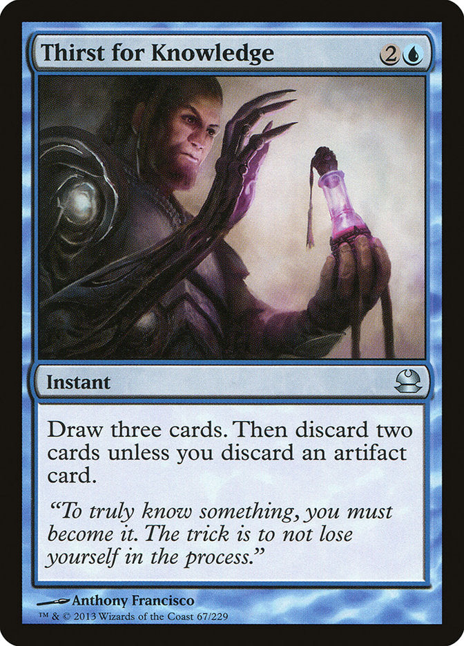 Thirst for Knowledge [Modern Masters] | Webway Games