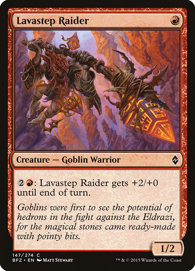 Lavastep Raider [Battle for Zendikar] | Webway Games