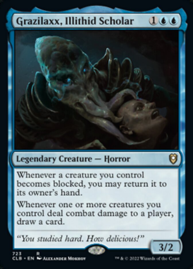 Grazilaxx, Illithid Scholar [Commander Legends: Battle for Baldur's Gate] | Webway Games