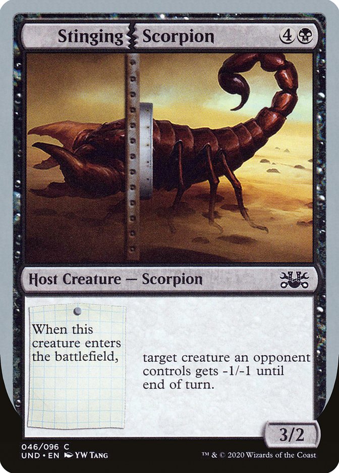 Stinging Scorpion [Unsanctioned] | Webway Games