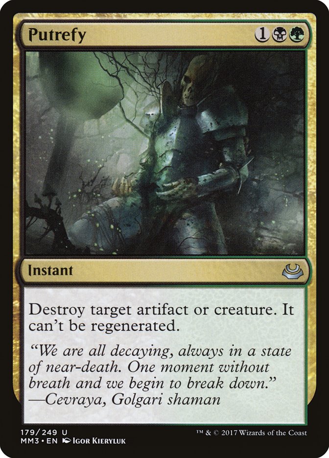 Putrefy [Modern Masters 2017] | Webway Games