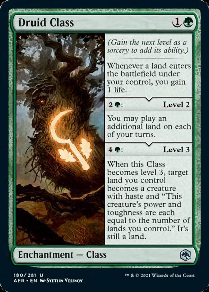 Druid Class [Dungeons & Dragons: Adventures in the Forgotten Realms] | Webway Games