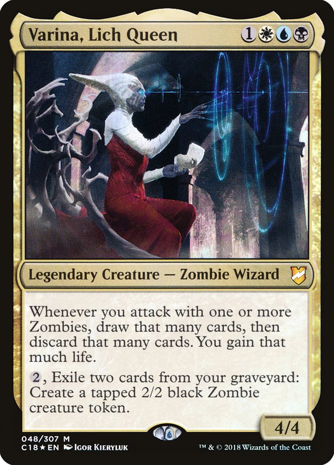 Varina, Lich Queen [Commander 2018] | Webway Games