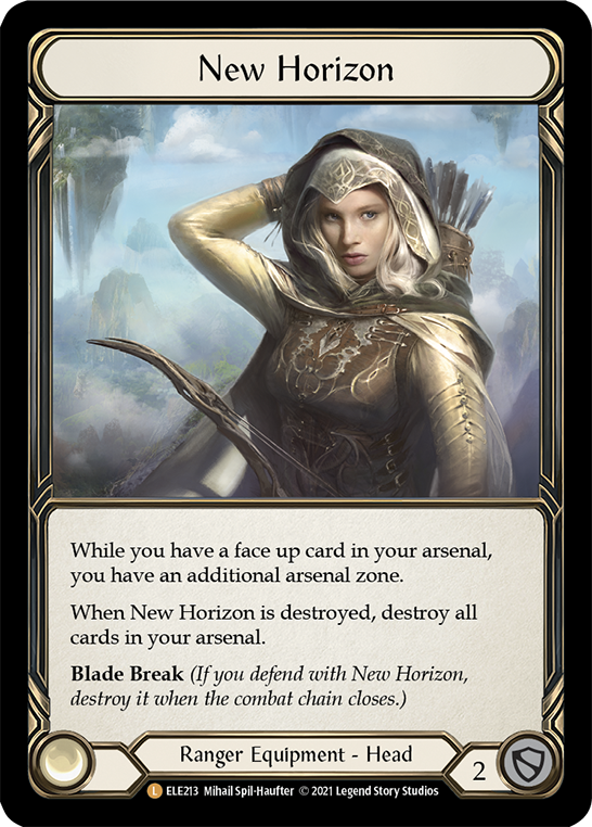 New Horizon [ELE213] (Tales of Aria)  1st Edition Cold Foil | Webway Games