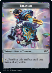Squirrel // Treasure (013) Double-sided Token [Unfinity Tokens] | Webway Games