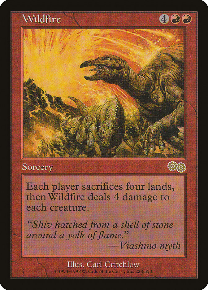 Wildfire [Urza's Saga] | Webway Games