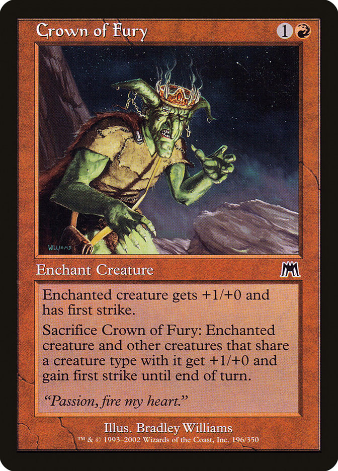 Crown of Fury [Onslaught] | Webway Games