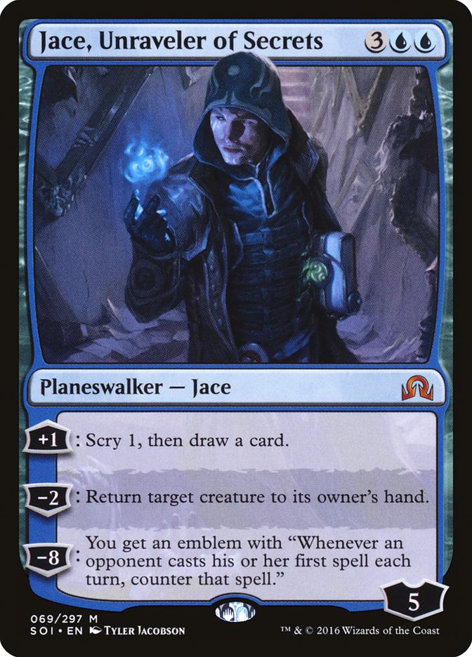 Jace, Unraveler of Secrets [Shadows over Innistrad] | Webway Games