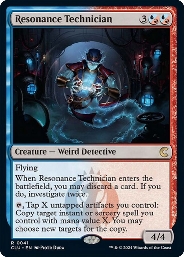 Resonance Technician [Ravnica: Clue Edition] | Webway Games