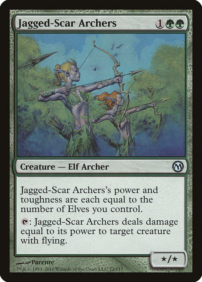 Jagged-Scar Archers [Duels of the Planeswalkers] | Webway Games