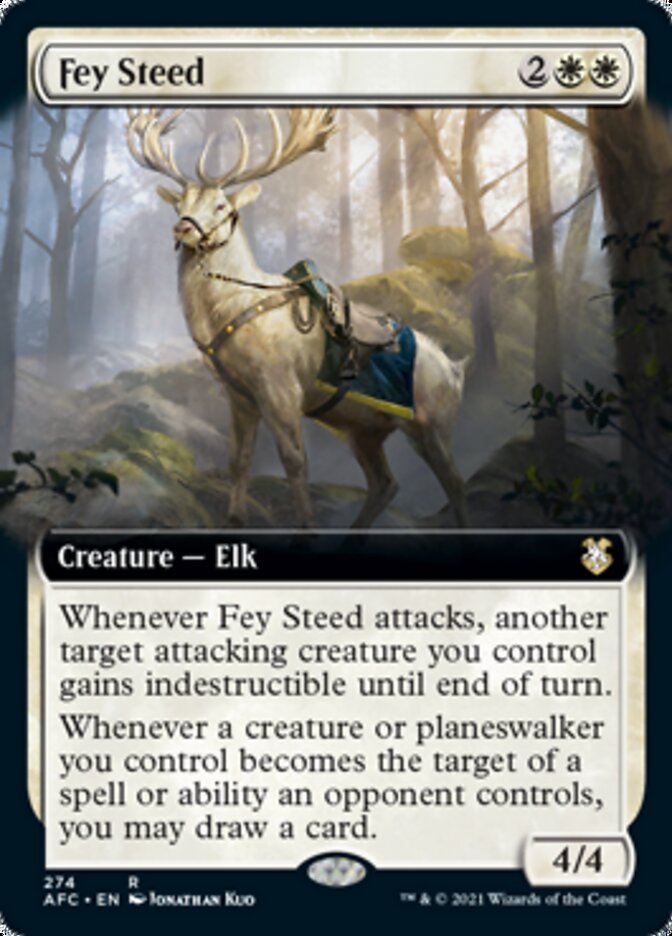Fey Steed (Extended) [Dungeons & Dragons: Adventures in the Forgotten Realms Commander] | Webway Games