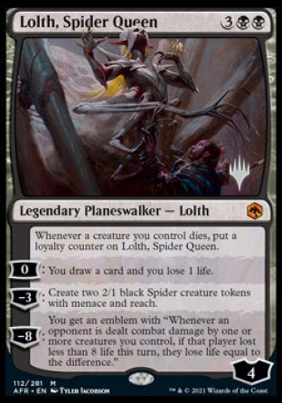 Lolth, Spider Queen (Promo Pack) [Dungeons & Dragons: Adventures in the Forgotten Realms Promos] | Webway Games