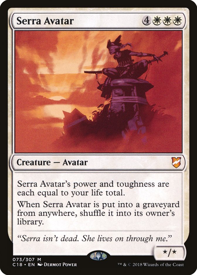 Serra Avatar [Commander 2018] | Webway Games
