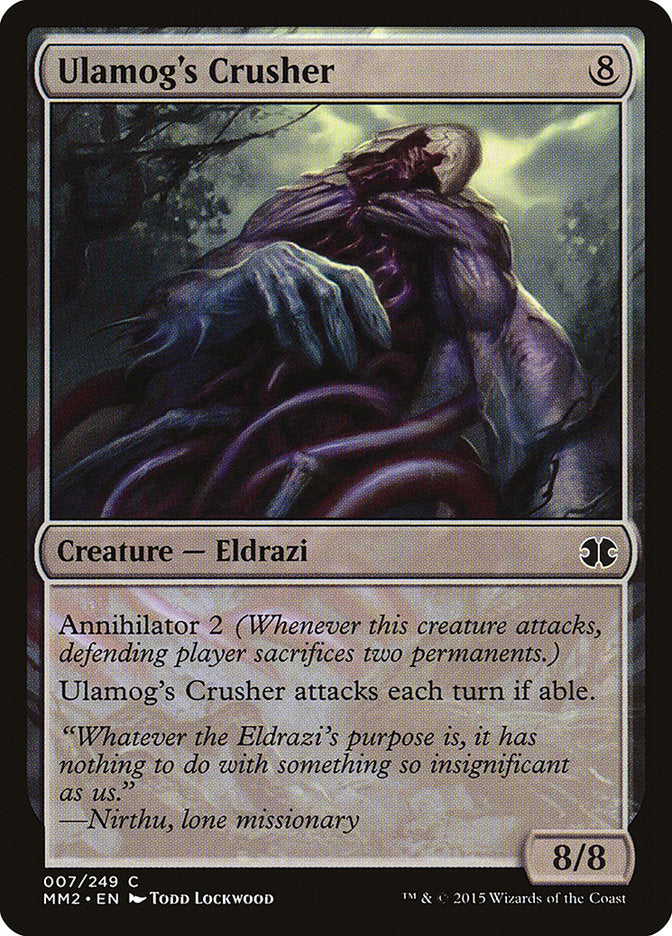Ulamog's Crusher [Modern Masters 2015] | Webway Games