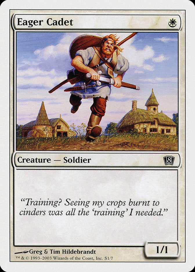 Eager Cadet [Eighth Edition] | Webway Games